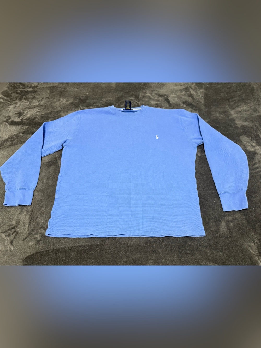 Polo by Ralph Lauren Light Blue Long Sleeve Crewneck Shirt